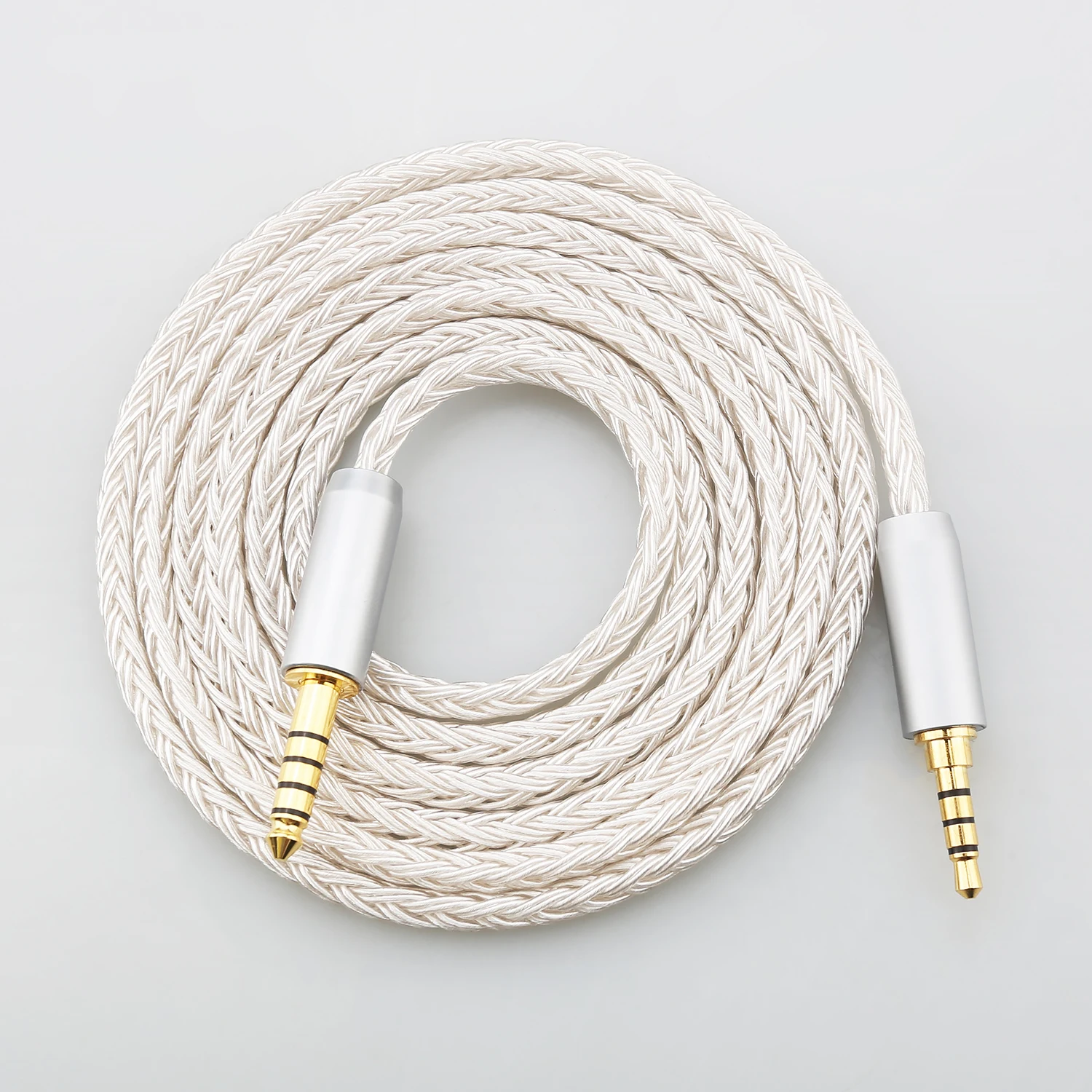 16-жильный посеребренный балансный кабель 4,4 мм на 3,5 мм для наушников SONY MDR-1A 1000XM3 XM4 XM5 MSR7 AR2 AR3 AR5 SR5 SR3