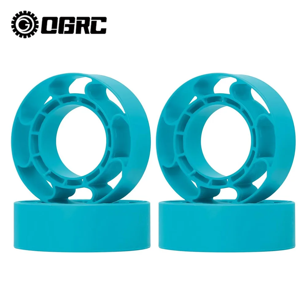 Inserções de borracha de silicone para pneu RC, OGRC 1.0, OD 60-64mm, largura 20-24mm, 1.0 "pneus