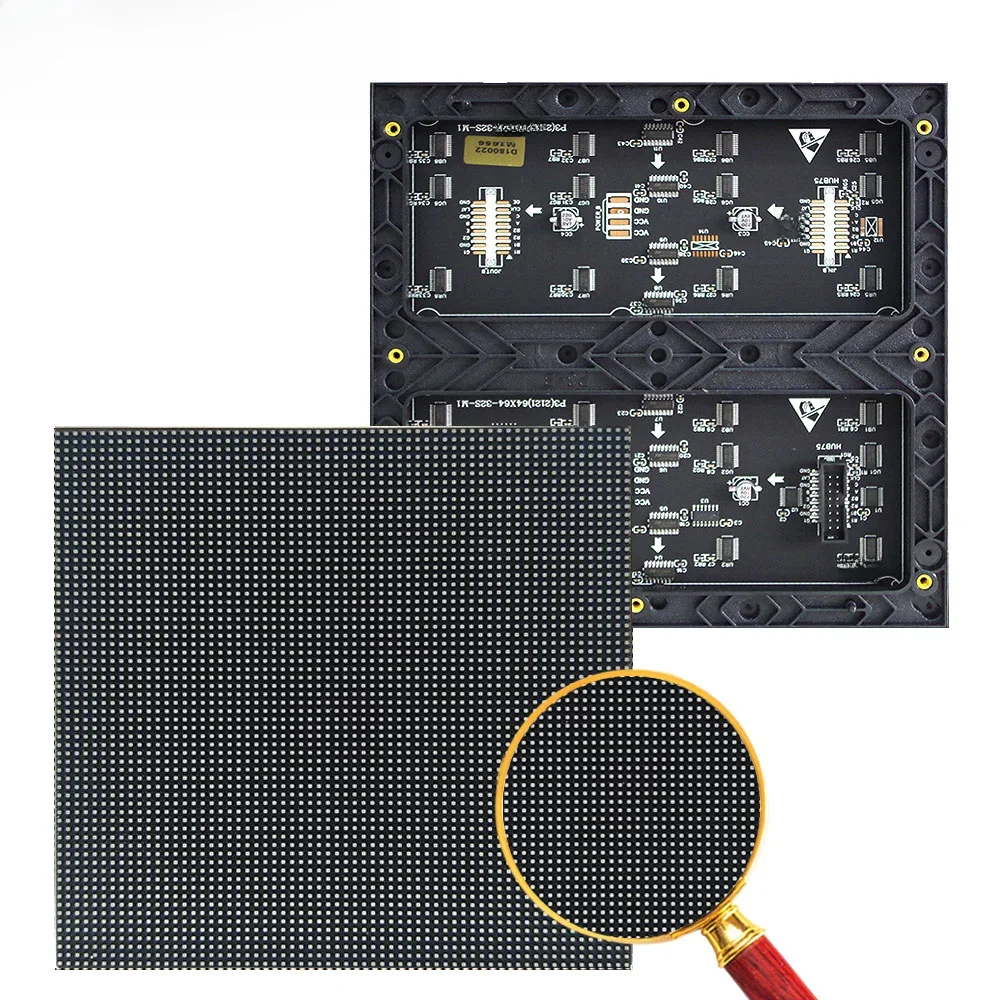 P3 Binnen 64X64 10 Stuks 3 Stuks 1 Stuks Gratis Verzending Led Display Module Indoor Display Module 192X192Mm 1 / 32 Scan Rgb Led Scherm - afbeelding 2