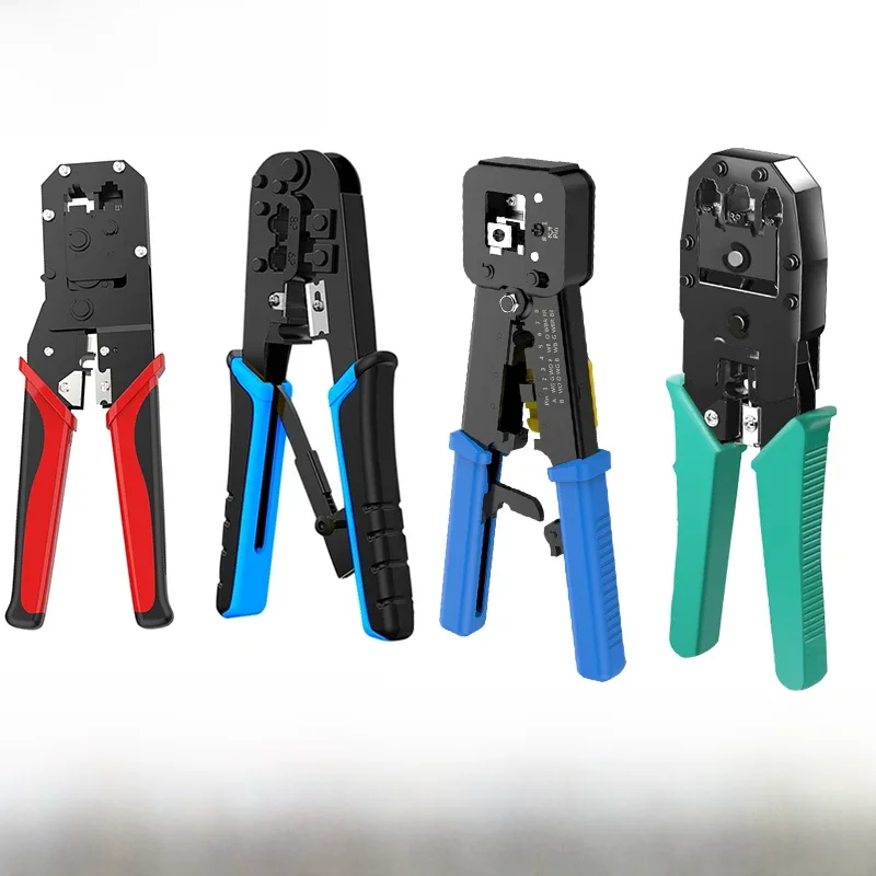 RJ45 Crimper RJ11 Narzędzie sieci Ethernet LAN Obcinak do kabli Szczypce do 6P 8P RJ11 RJ12 Szczypce sieciowe — zdjęcie 2