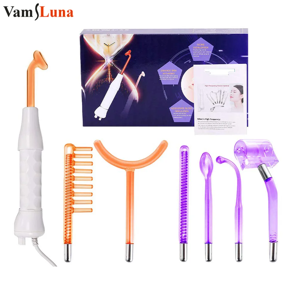 7 in 1 High Frequency Portable Handheld Wand beauty microdermabrasion machine professional