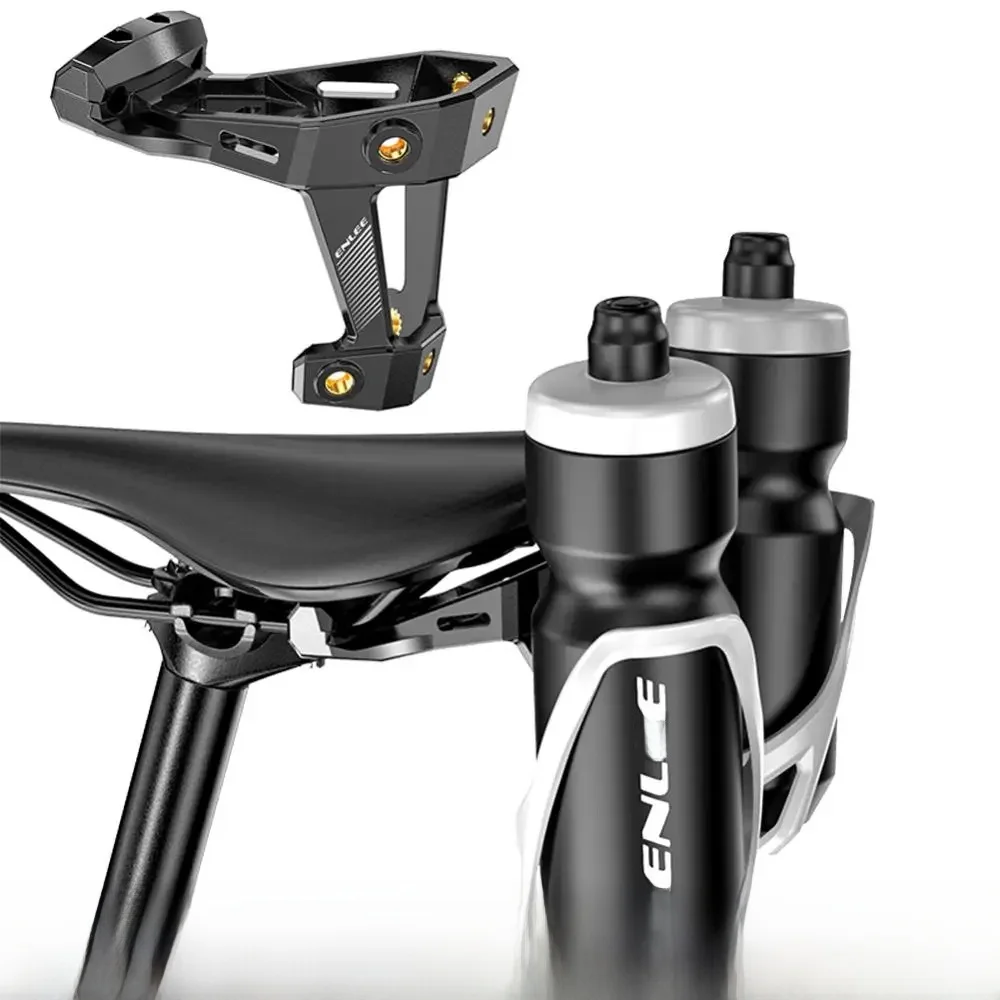 AliExpress APWIKOGER Bicycle Water Bottle Holder Adapter Easy Installation Saddle Kettle Holder Extension Adapter Bike Accessories for Road Bike MTB