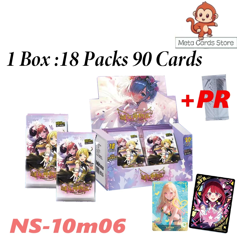 Newest Goddess Story Card NS-10m06 Hobby Collection Card CCG Game Card Doujin Booster Box Toys Birthday Gifts