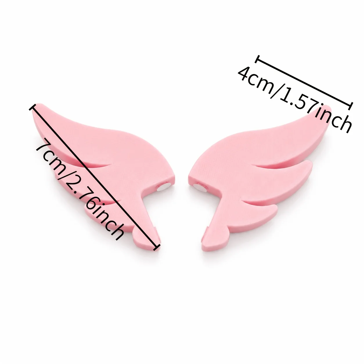 Laptop and Computer Monitor Ear-Shaped Decorative Self-Adhesive Creative Ornament Stand (Monitor Not Included)
