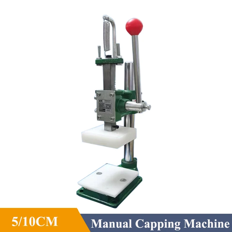 Manual Round Tin Can Sealing Capping Machine Tea Can Capping Machine 5CM/10CM