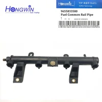 9655833580 inyector de combustible riel de combustible tubo Common Rail para Peugeot 1007 106 207 307 Citroen C2 C3 Partner 198542 1985,42