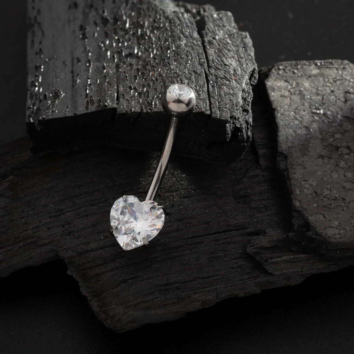 Kolczyki do pępka z tytanu G23 – Body Jewelry Implant Grade recenzja i cena