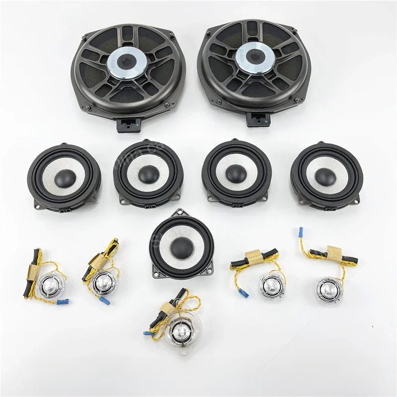 Samochodowy subwoofer średniotonowy, głośniki samochodowe, głośniki wysokotonowe do BMW X3 F25 X4 F26 F30 F34 F32F20 G30 G01 3 4 5 X5 7 Series — zdjęcie 2