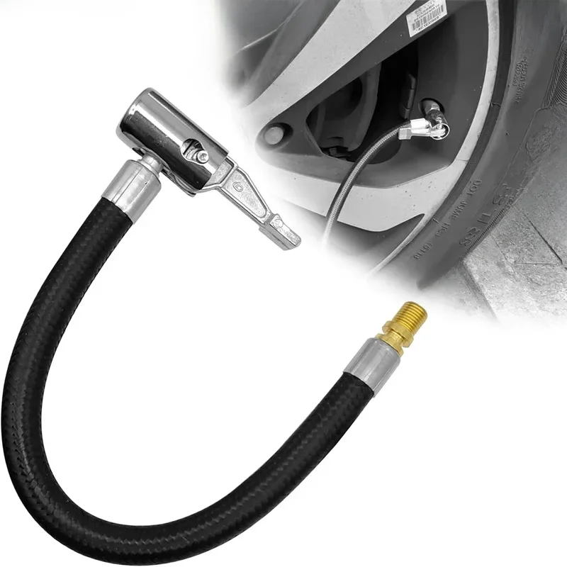 AliExpress GISAEV Bike Motorcycle Car Tire Air Inflator Hose Inflatable Pump Extension Tube Adapter Twist Tyre Air