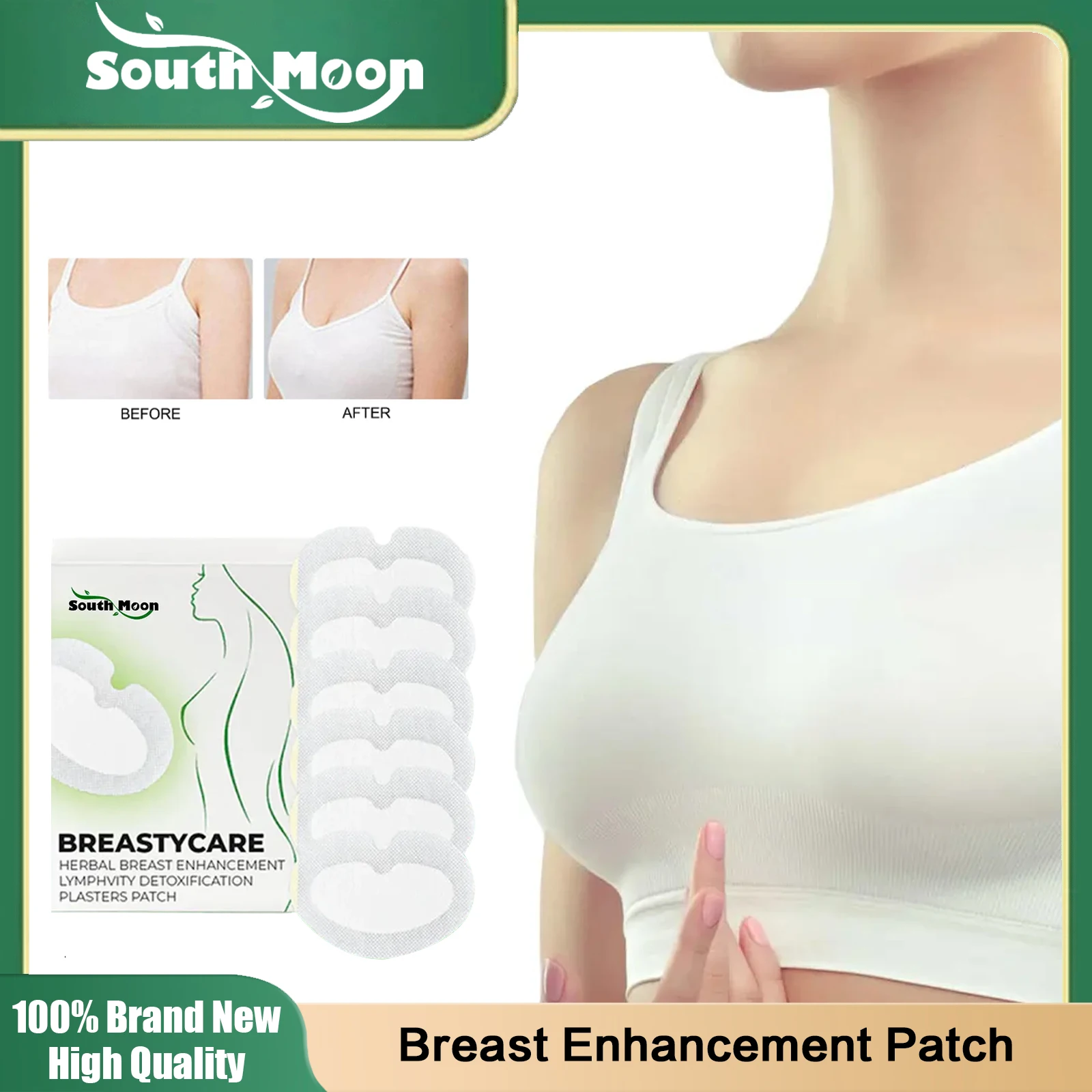 Breast Enhancer Patch Sexy Breast Lift Firming Anti Sagging Boob Growth Augmentation Promote Female Hormone Chest Bigger Sticker