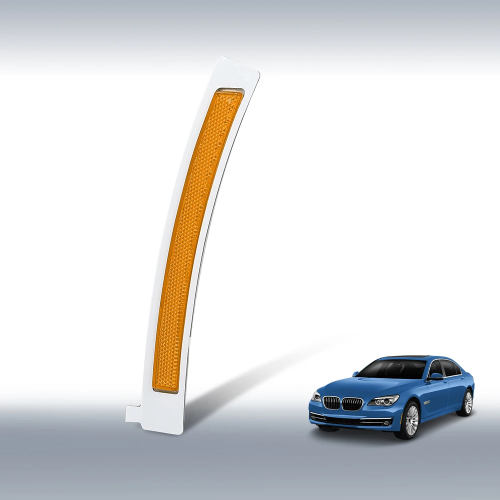 

Reflector Bumper Cover Fit for 2009-2015 Bmw F01 F02 7-Series Front Driver Side Strong Durable Sturdy Car Exterior Accessories