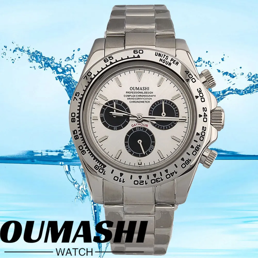 4613 watch Men's automatic mechanical Watches for Men Chronograph Watch Sapphire Super Luminous Luxury Multifunction Wristwatch
