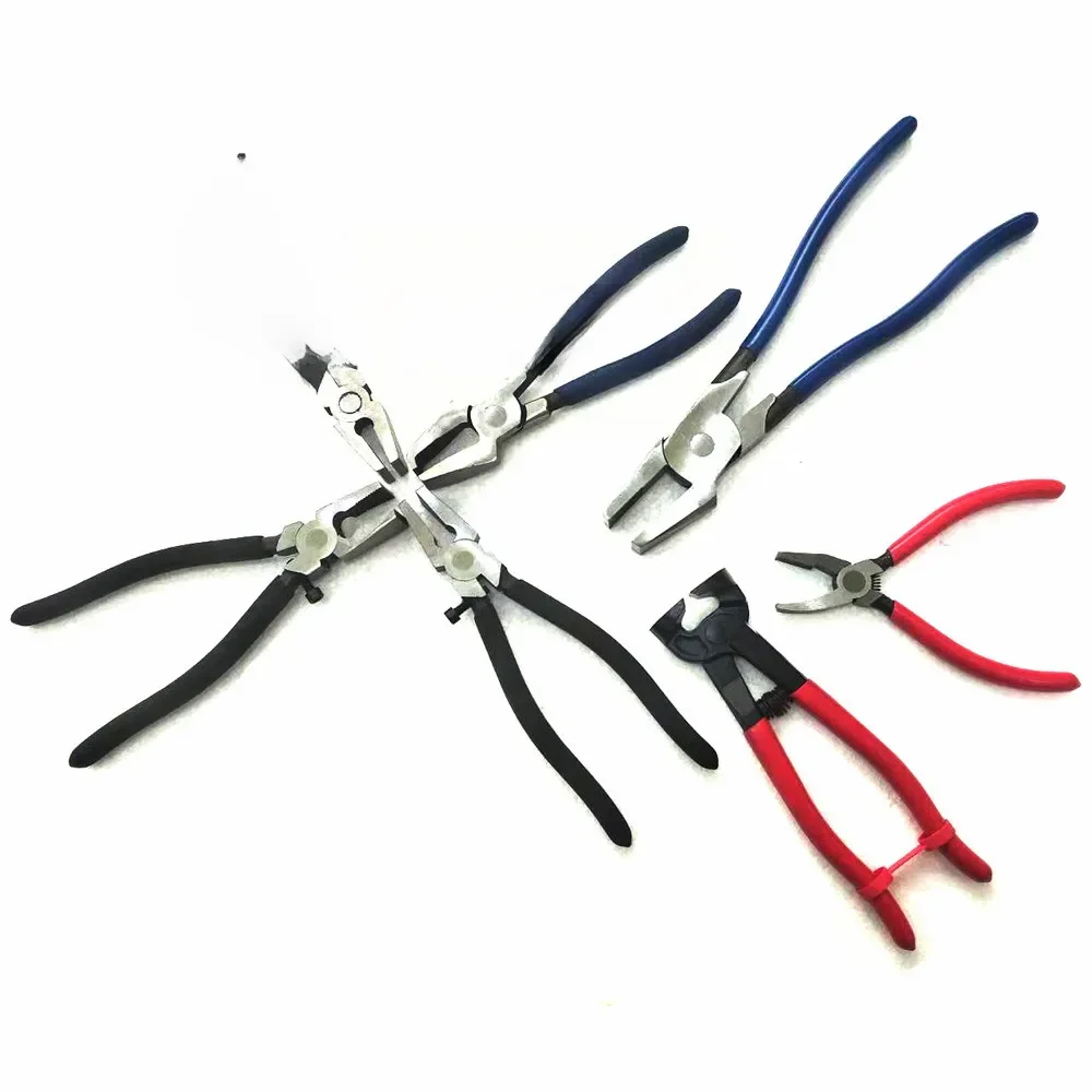 Szklana płytka mozaikowa DIY szczypce/szczypce do łamania/szkło i ceramika profesjonalne szczypce do płytek, DIY mozaika hobby Tools — zdjęcie 2
