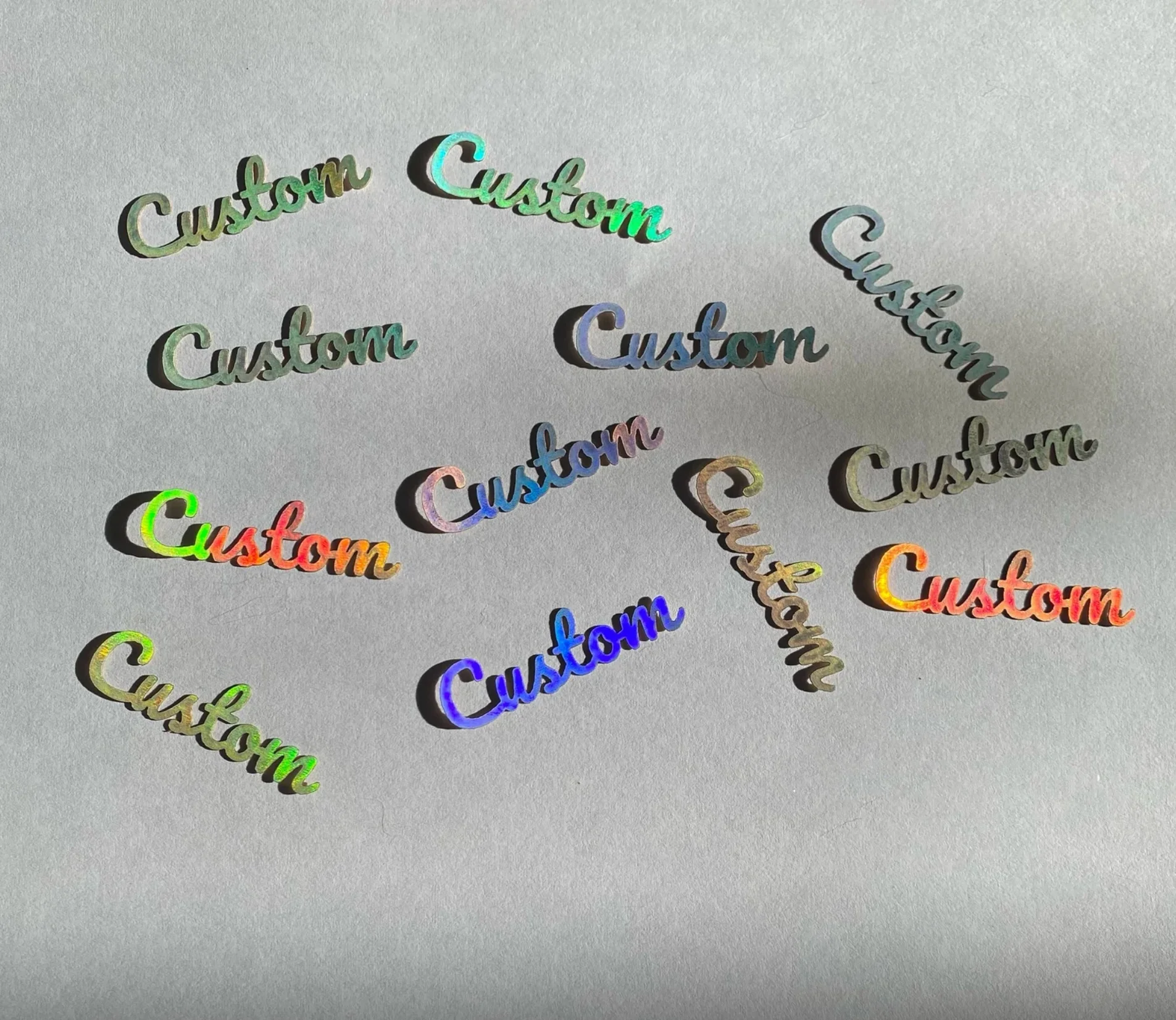 

Set of 10 Custom name confetti, personalized confetti, personalized word confetti, custom text confetti, custom party decor, wor