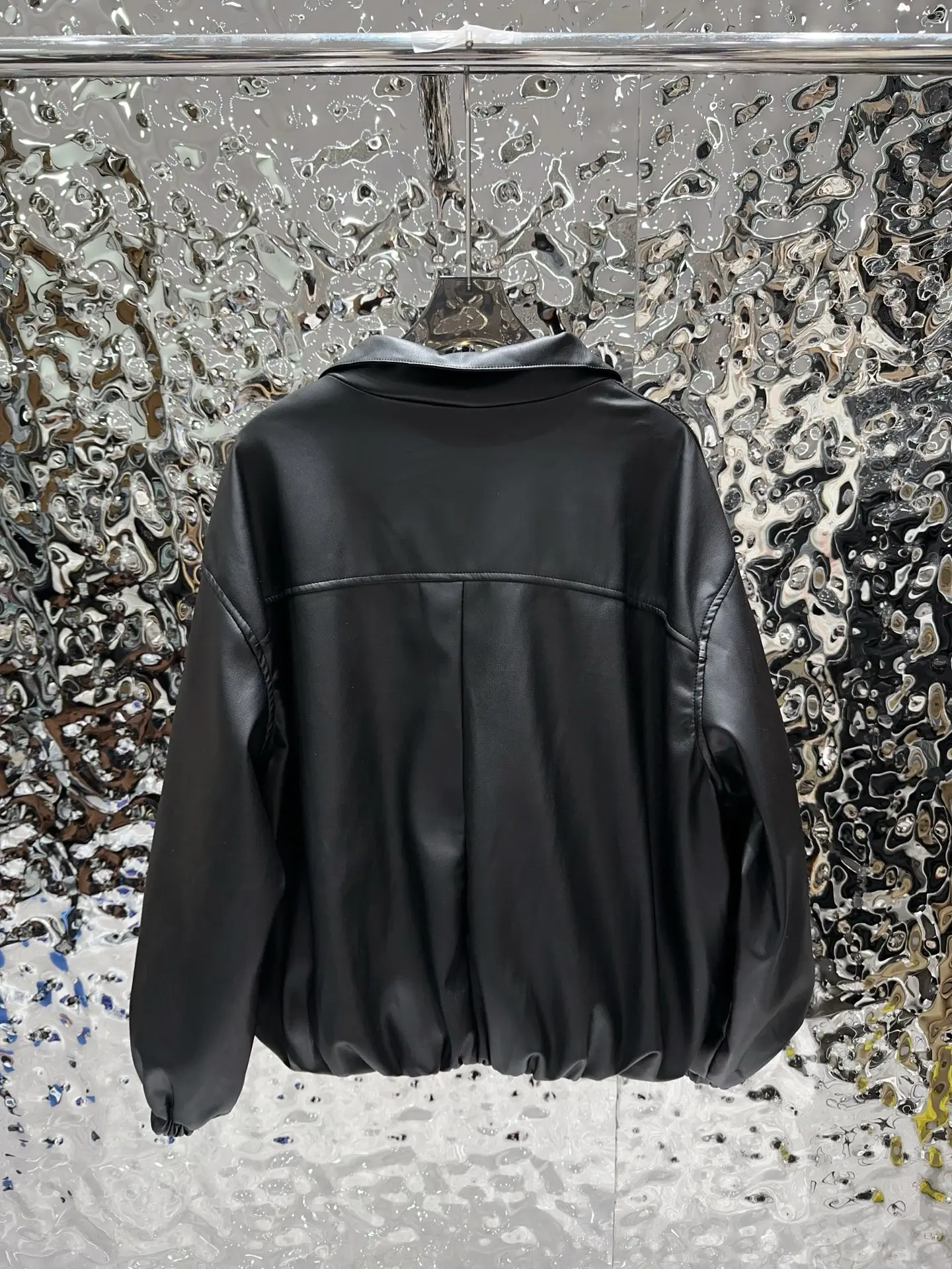 

2025 Winter New Style Women's Fashion-Comfy Motorcycle-shaped Leather Jacket Coat