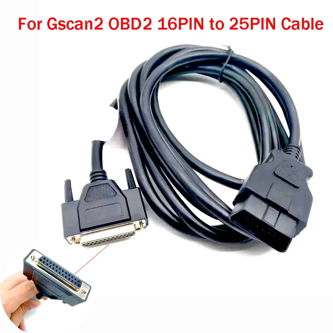 OBD2 Gscan2 16PIN to 25pin Diagnostic Cable  Connects To Gscan 2 Main Test Line Adapter for Gscan2 G1PDDCA001 G1PDDC A006