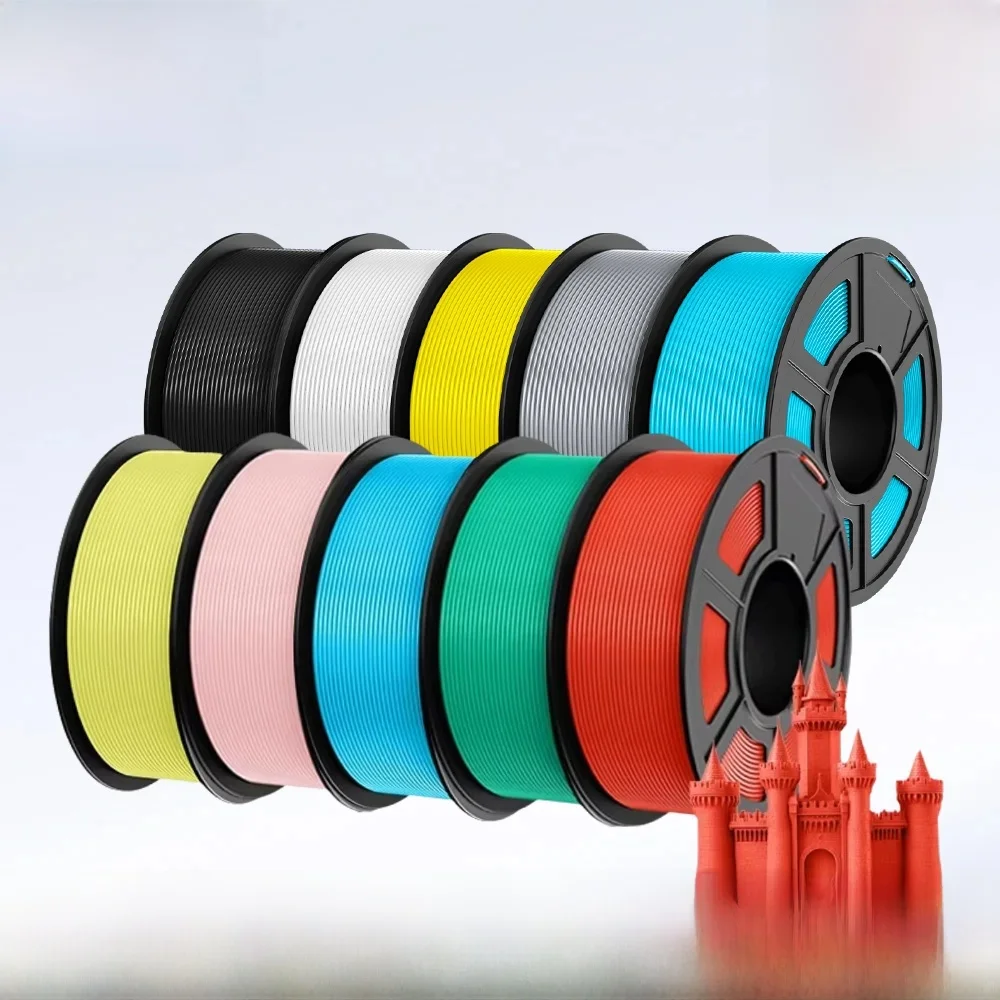 JAYO 5,5KG 3D PLA/PETG/PLA PLUS Filament do drukarki 1,75 mm 100% bez pęcherzyków, nietoksyczny materiał do druku 3D PLA do drukarki 3D i pióra 3D — zdjęcie 2