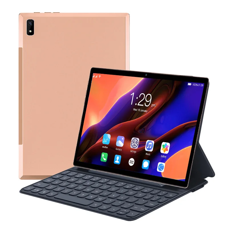 Por-Tablette Android 13.0 avec clavier et Bluetooth, 16 Go de RAM, 1 To, Dean GPS, WiFi, 4G, 5G, Google Play, 2023 pouces, 10.1 Nouveau