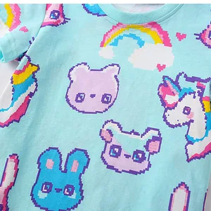 Kinder Mädchen Kinderkleidung 2024 Sommer 100% Baumwollfrisur Leggings lässige Hosen lässige Baby -Mädchen -Kleidung Sets 8 Hauptverkäufe Malwee Legginghose - №5