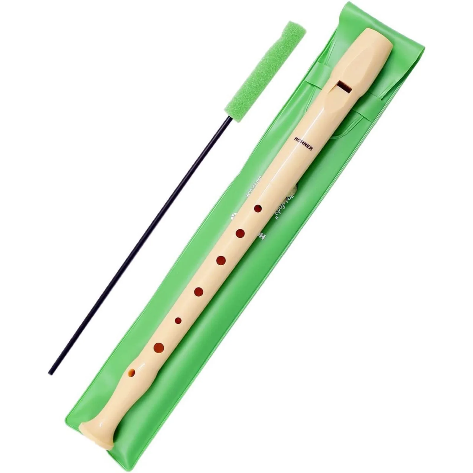 Plastic Hohner Sweet Flute, Special Musical Instrument for School Use, with Flute and Case