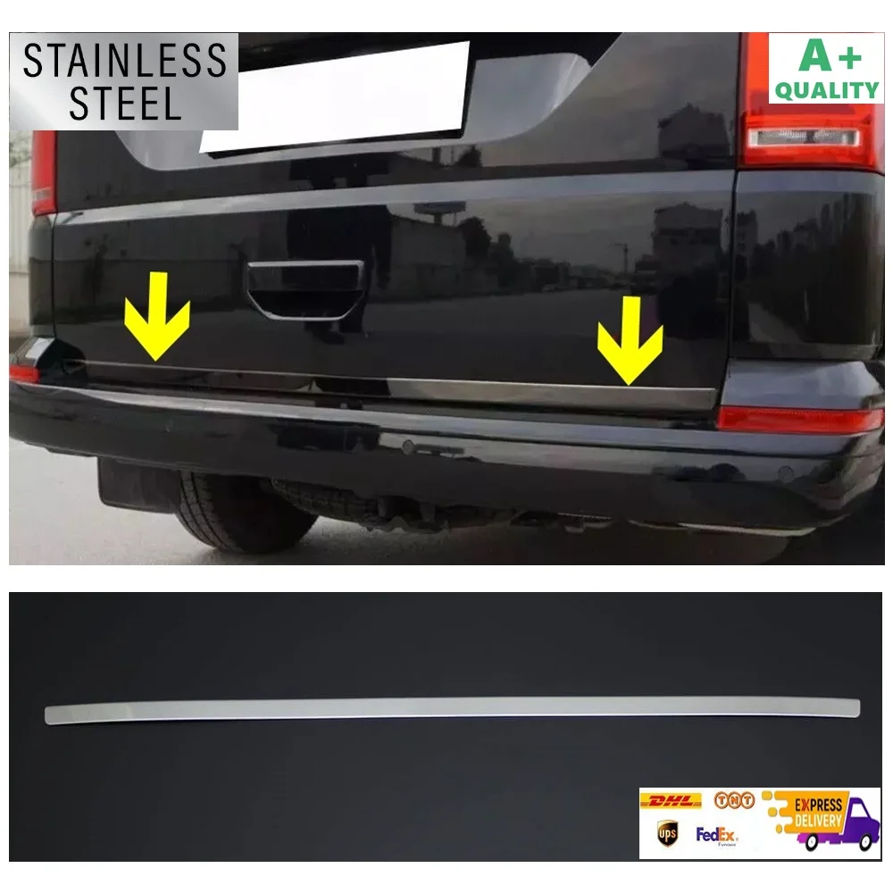 

For VW T6 Transporter Chrome Trunk Lower Bar 2015-2023 Models. Stainless Steel. A + Quality. Car Accessories Tuning