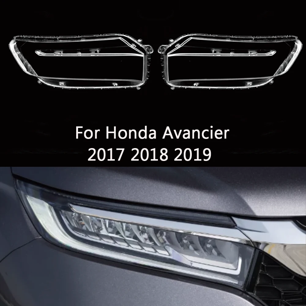 Auto Case Headlamp Caps For Honda Avancier 2017 2018 2019 Car Headlight Lens Cover Lampshade Lampcover Head Light Glass Shell