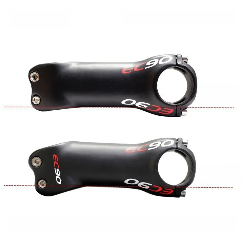 AliExpress EC90 Full Carbon Fiber Bicycle Stem Mountain Road Bike UD Matte Carbon mtb Stem 6/17 degree 70-130mm