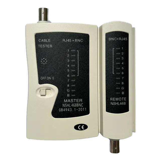 Tester kabla koncentrycznego BNC tester kabla sieciowego wielofunkcyjny do testowania kabli sieciowych i kabli RF