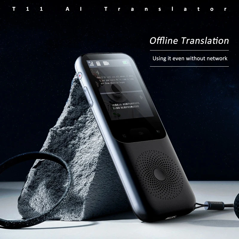 2023New T11 Portable Audio Translator 138 Language Smart Translator Offline In Real Time Smart Voice AI Voice Photo Translator