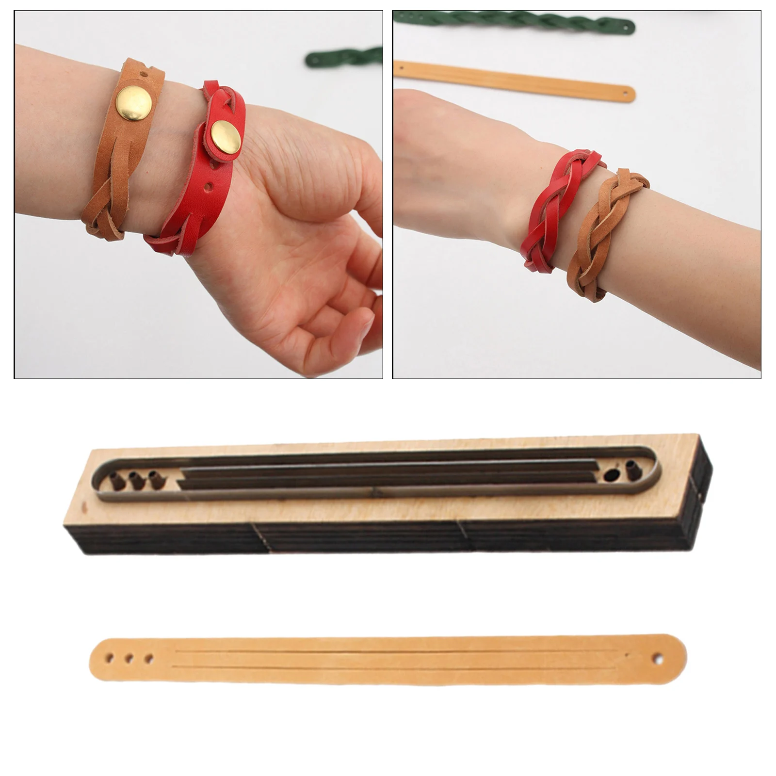 Leatherwork Templates - Kesme Kalıpları DIY Deri İşleri Bileklik