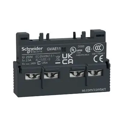 

GV-AE11 GVAE11 TeSys GV2 & GV3 - auxiliary contact - 1 NO + 1 NC