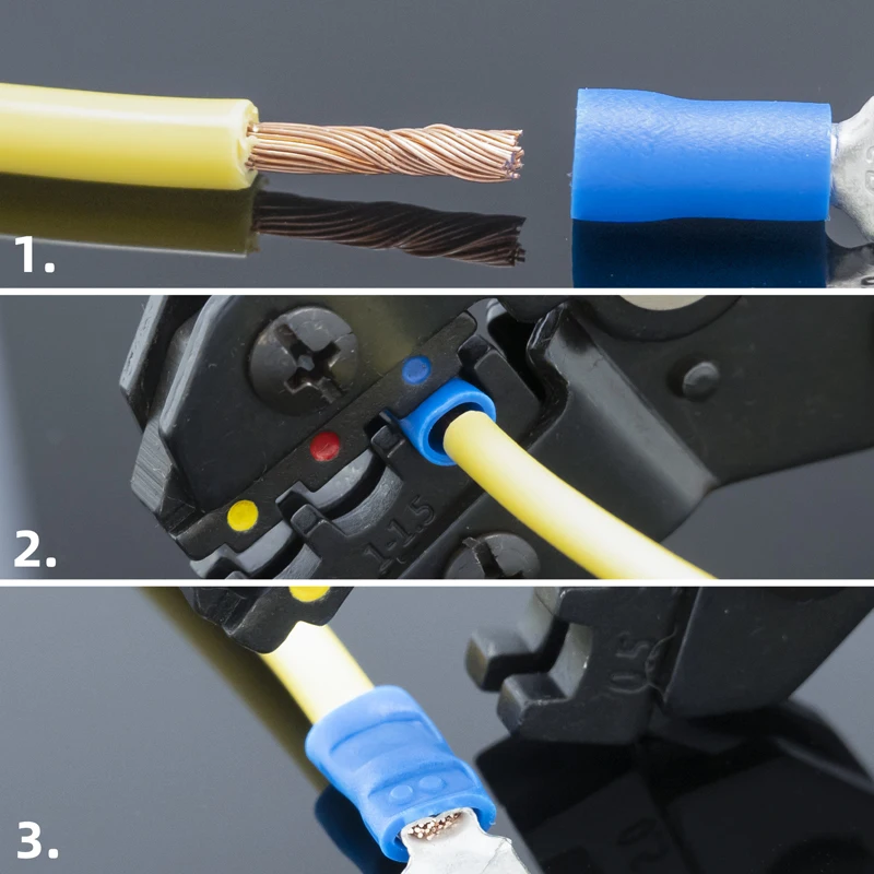 Insulated Male And Female Disconnector Electrical Crimp Spade Terminal Connectors Wiring Cable Plug MDD FDD FDFD A.W.G.22-10