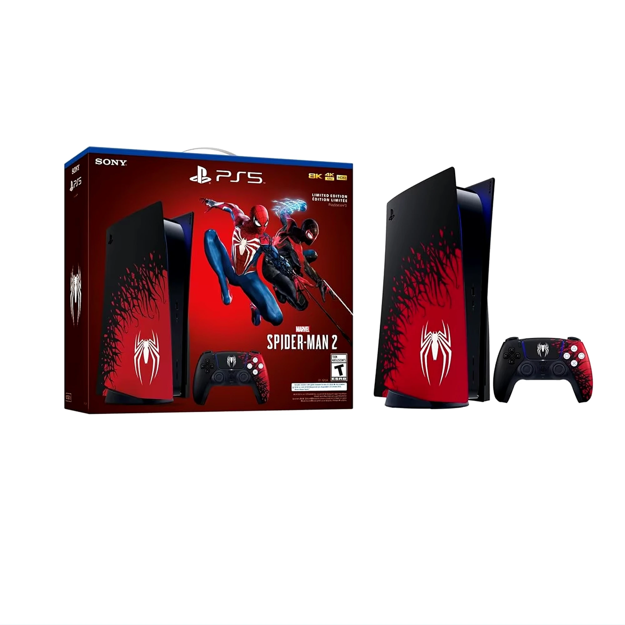 PlayStation 5 Console – Marvel’s Spider-Man 2 Limited Edition Bundle