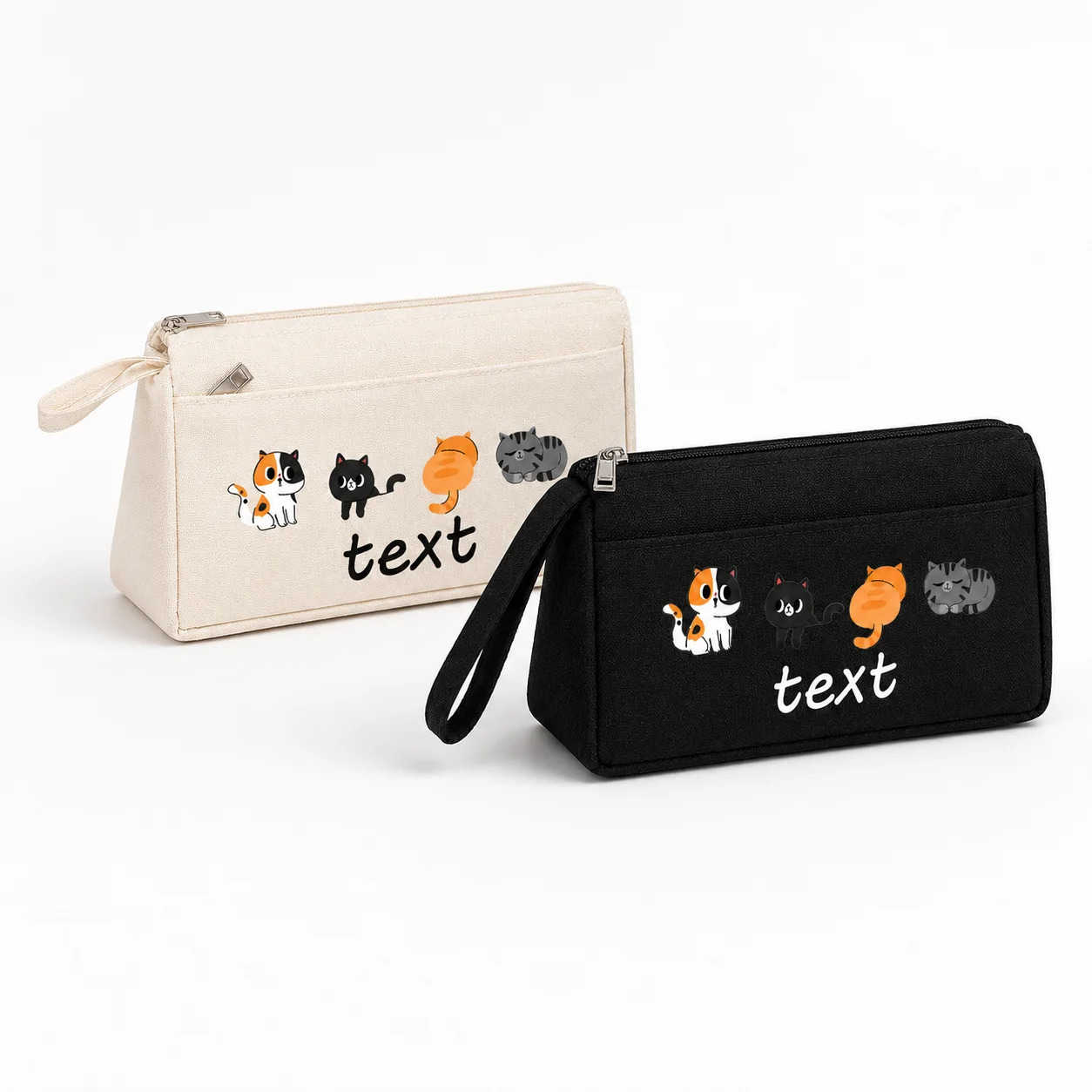 Personalized Custom Patterns, Text, Simple and High-End Pencil Cases, Stationery Bags, Student Storage Supplies, Stationery Boxes, Children's Stationery, Cute and Aesthetically Pleasing Pencil Boxes