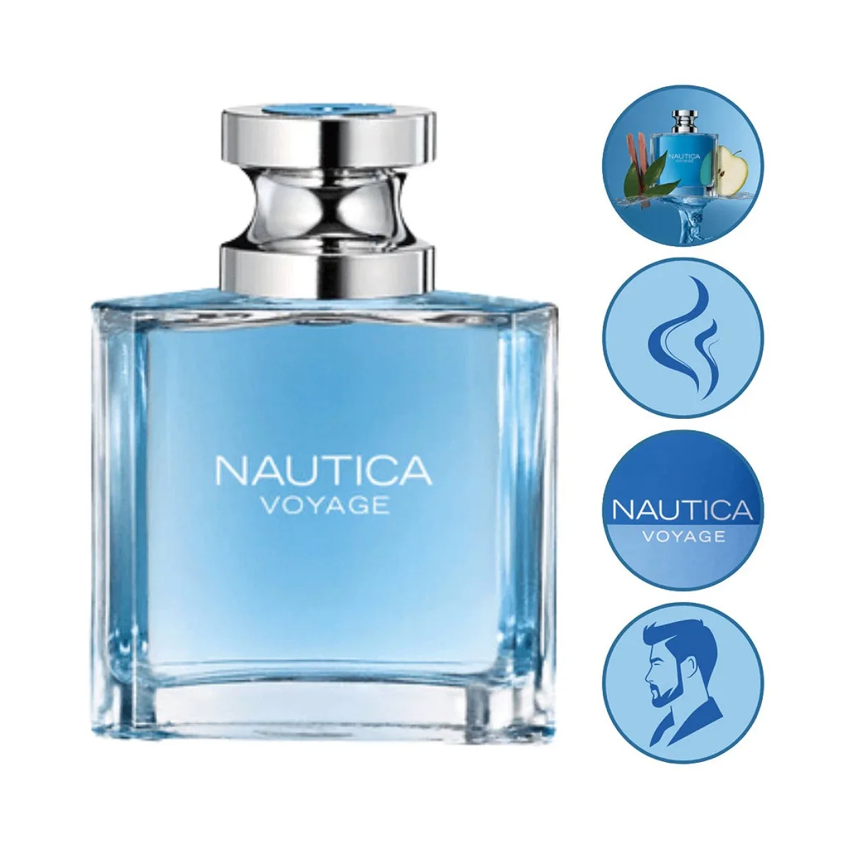 Nautica  Voyage Perfume masculino original lacrado e com  selo adipec