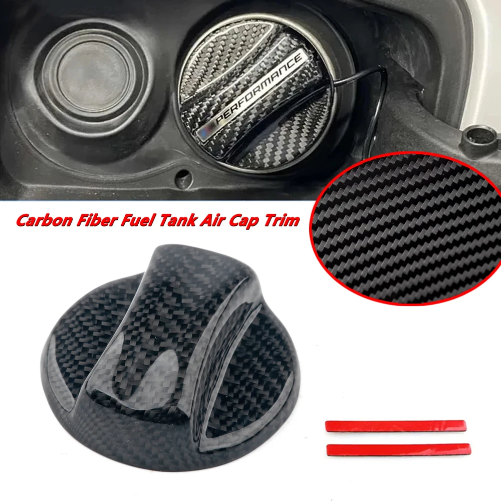 Cubierta de tanque de fibra de carbono auténtica, tapa de aire para tanque de combustible, embellecedor para BMW G80 G06 G07 G42 G14 G15 G16 F82 F20 F21 F83 M2 M3 M4 M5