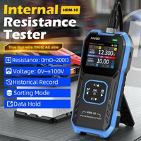 FNIRSI HRM-10 Battery Voltage Internal Resistance Tester 18650 High-precision AC Acid Lithium Lead Car Battery Capacitor Tester