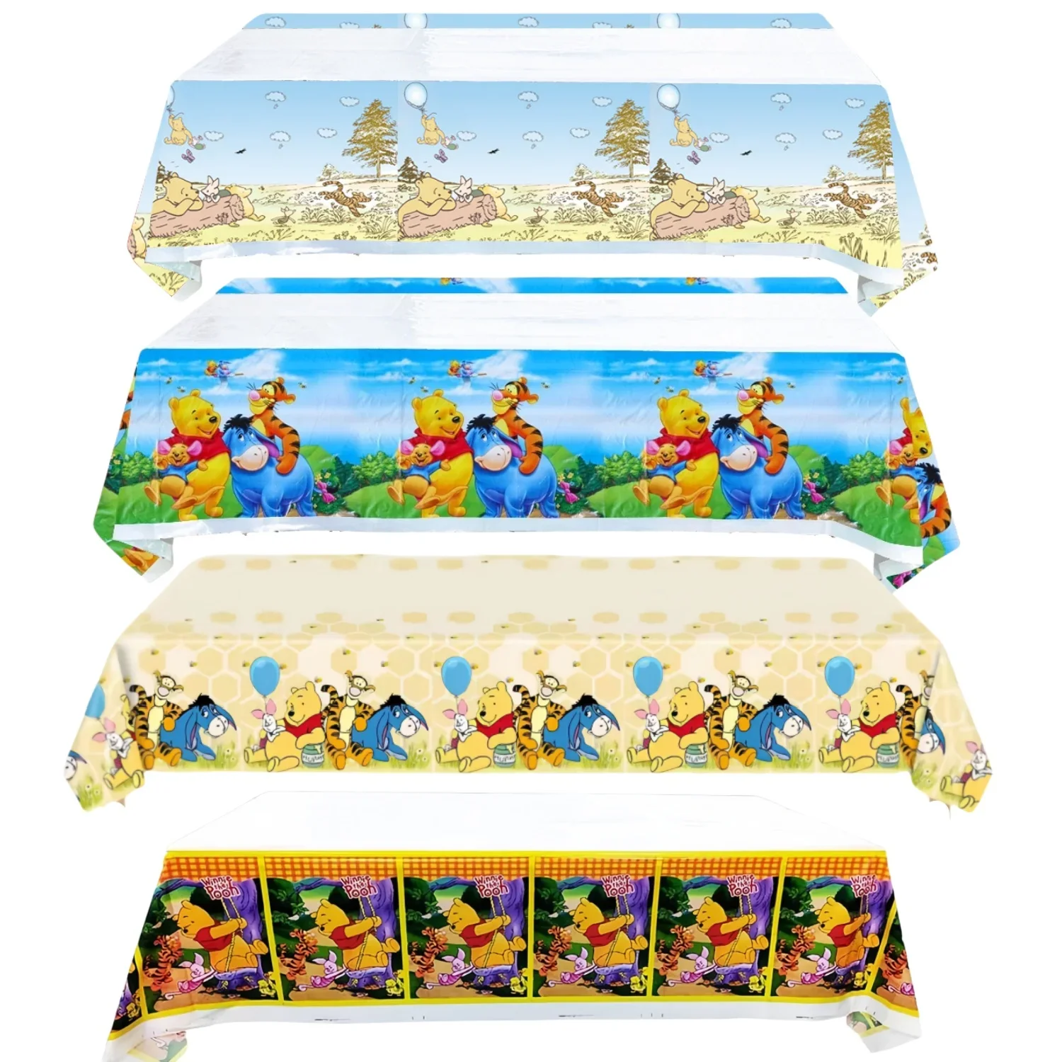 Disney Winnie the Pooh Tischdecke Geburtstags feier Dekor Einweg Tischdecke Tischdecke Baby party