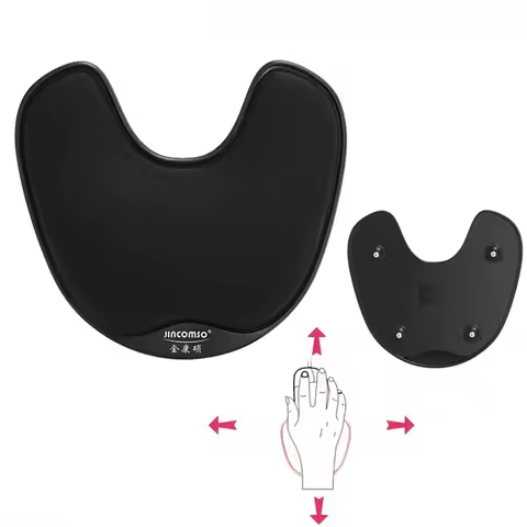 Sliding Rotating Wrist Rest Mouse Pad Memory Foam Ergonomic Slipping Hand Mat Gaming Healthy Mousepad for Game PC Computer