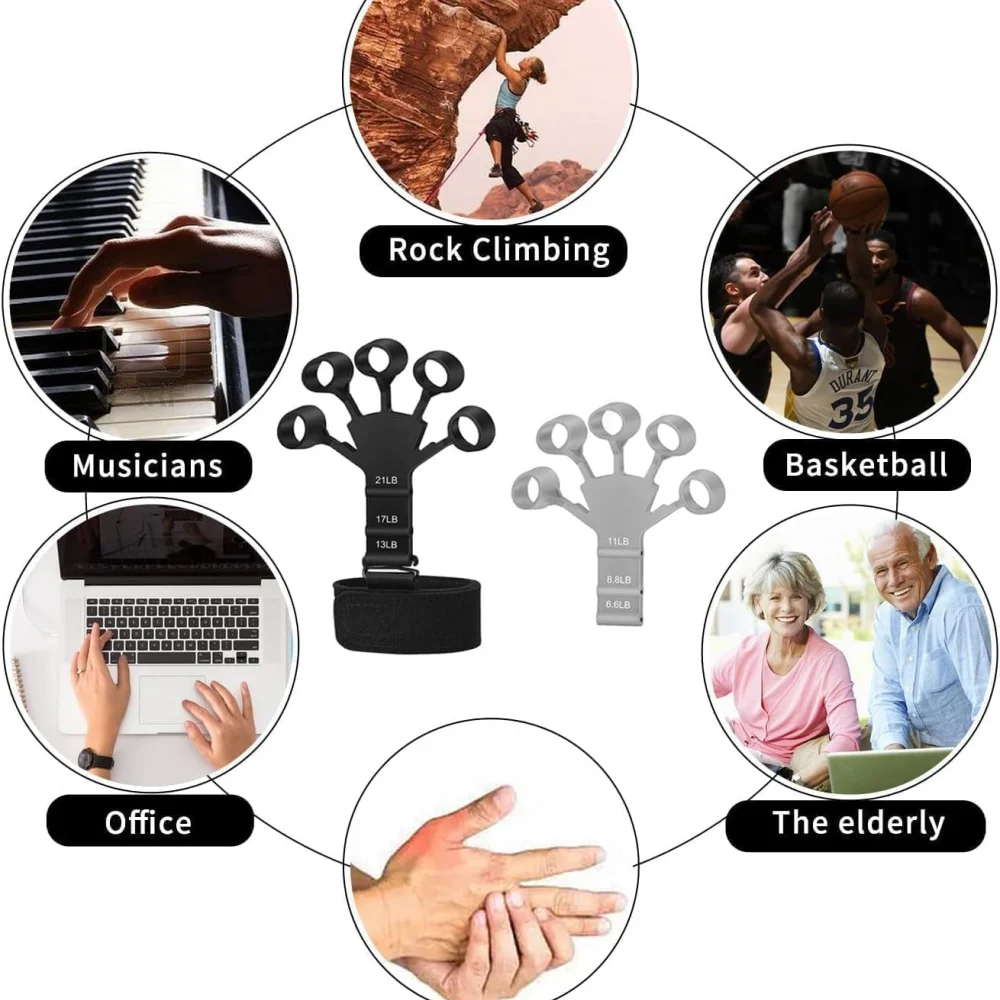 جهاز تدريب اليد، زيادة قوة الإمساك، جهاز تدريب الساعد، جهاز تدريب الأصابع، جهاز تدريب قوة القبضة #5