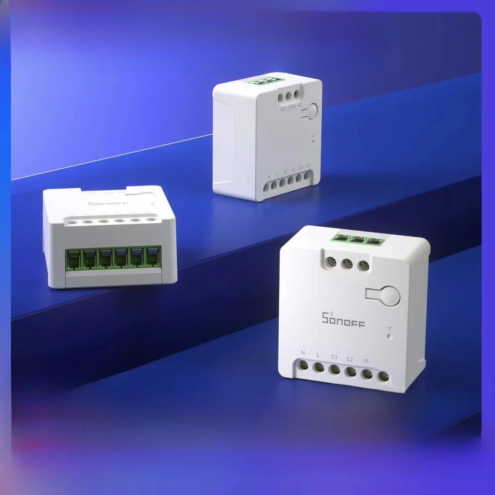 SONOFF MINI-D Dry Contact WiFi Smart Switch ESP32 Chip Matter Kompatybilne wejście AC/DC 1-10PCS Zestaw Smart Scene via eWeLink Alexa — zdjęcie produktu 7