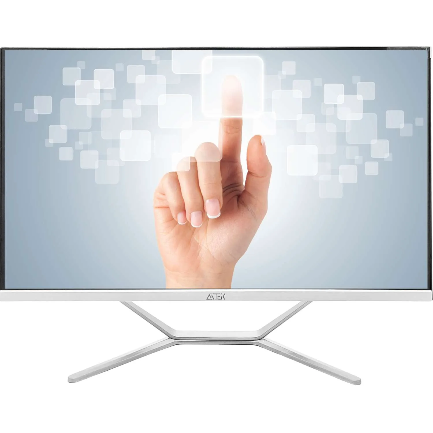 Computador All-in-One com Bluetooth, Windows 11, 23.8 "Touch, Core i5, 8GB RAM, 256GB SSD, Wi-Fi