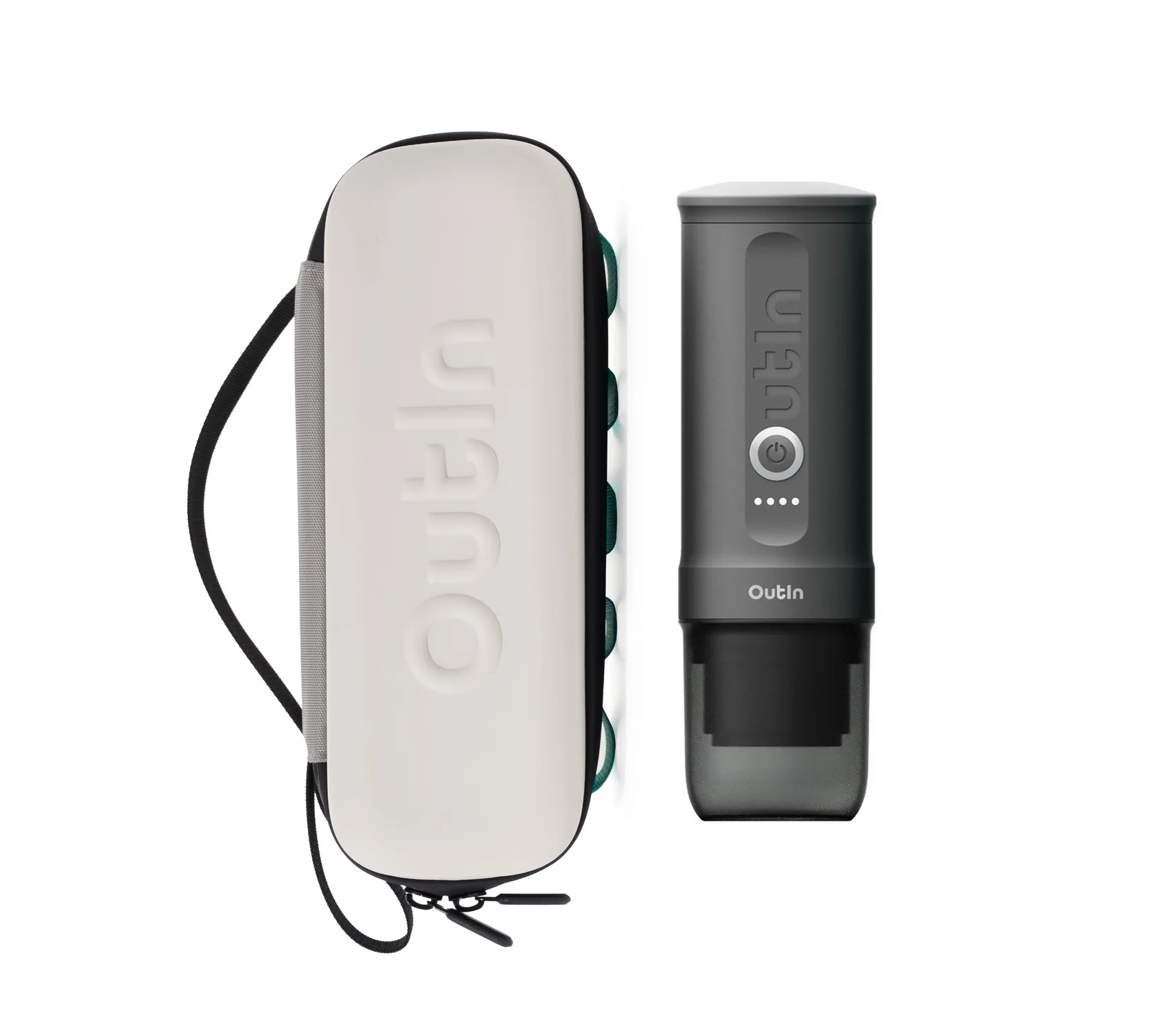 Image of Outdoor Nano Kit Tragbare elektrische Espressomaschine + EVA-Weißperle-Campingkoffer, Reise