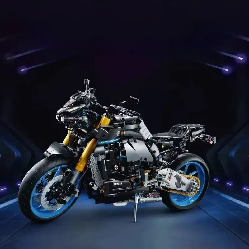 Técnica Motocicleta Modelo de Blocos para Adultos, Conjunto Avançado de Construção, Tijolos