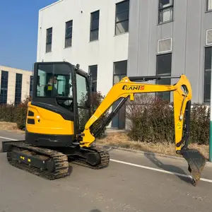 Mini -espadher 3,5 tấn nông nghiệp thương hiệu nhỏ Escavareira của Kubota Engine Me Bán hàng máy xúc Main Kubota Mini - 5