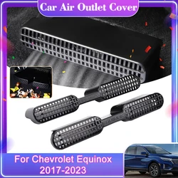 For Chevrolet Equinox Holden 2017 2018 2019 2020 2021 2022 2023 Car Air Vent Cover Seat Conditioner Outlet Exhaust Accessories