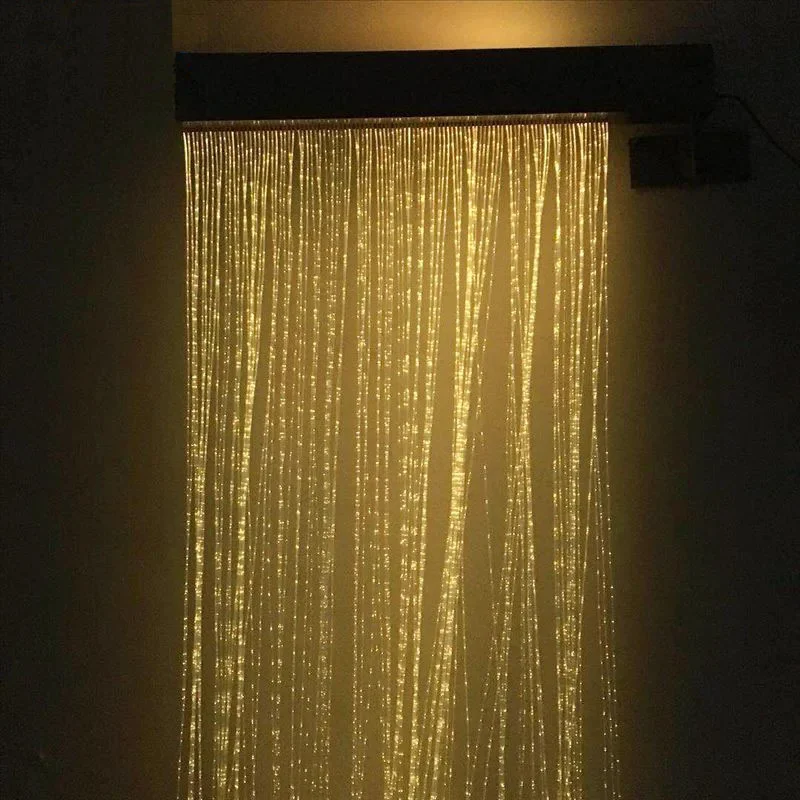 Bluetooth APP 10W RGBW Twinkle LED lekki silnik kurtyna lampa światłowodowa z błyszczącym punkt lampy kablem światłowodowym — zdjęcie 2