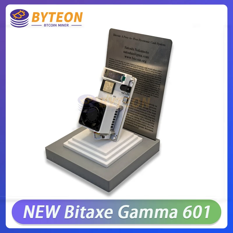 Bitaxe Gamma 601 Solo Bitcoins Miner 1.2TH/s BM1370 Asic Chip 2.4G WiFi BTC Lottery Crypto Miners Asik Bitcoins آلة التعدين