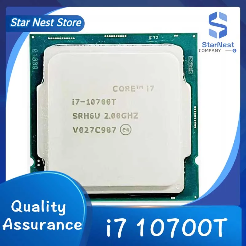 Core i7 10700T 2.0GHz 8-cores 16-threaded LGA 1200 processor