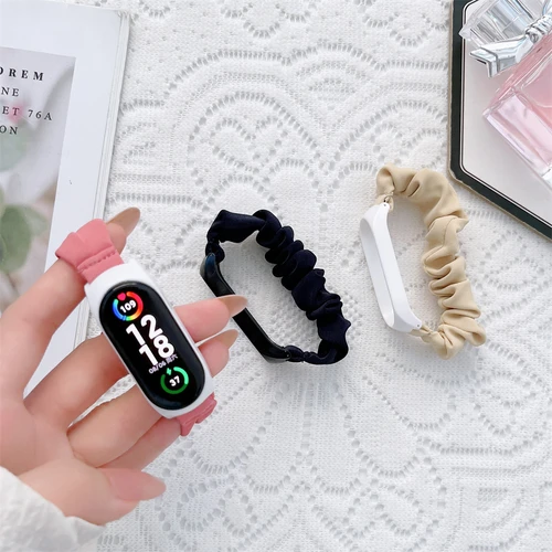 Imagen 2 del producto Correa de tela de nailon para la última pulsera de tela xiaomi mi band 7, pulsera para xiaomi mi band Mi7, reemplaza la correa